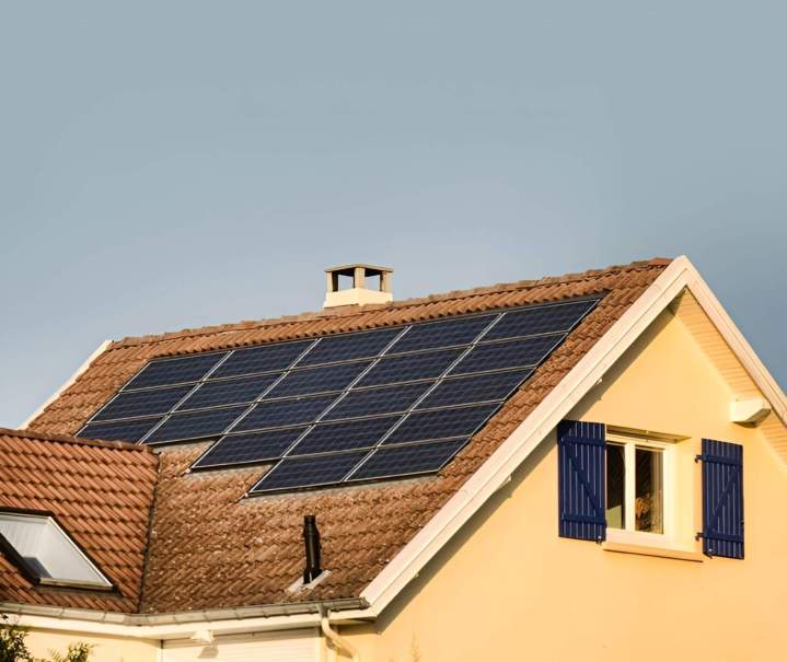 Solutions de production d'énergie verte grâce à la toiture