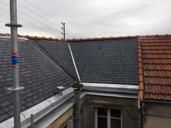Couverture maison en rénovation Argenteuil