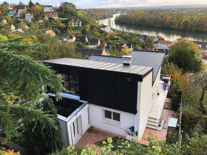 Toit plat maison moderne Argenteuil